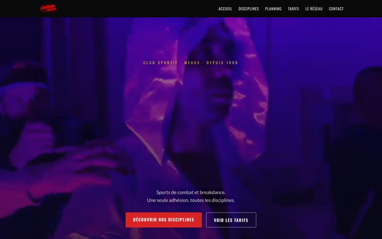 Site Fantastik Armada — Accueil